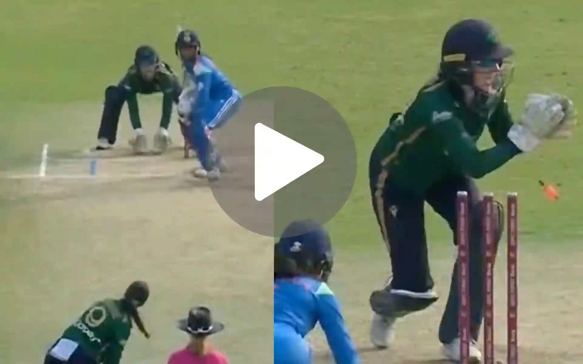 [Watch] Irish Keeper's MS Dhoni Like Stumping Leaves Jemimah Rodrigues Stunned